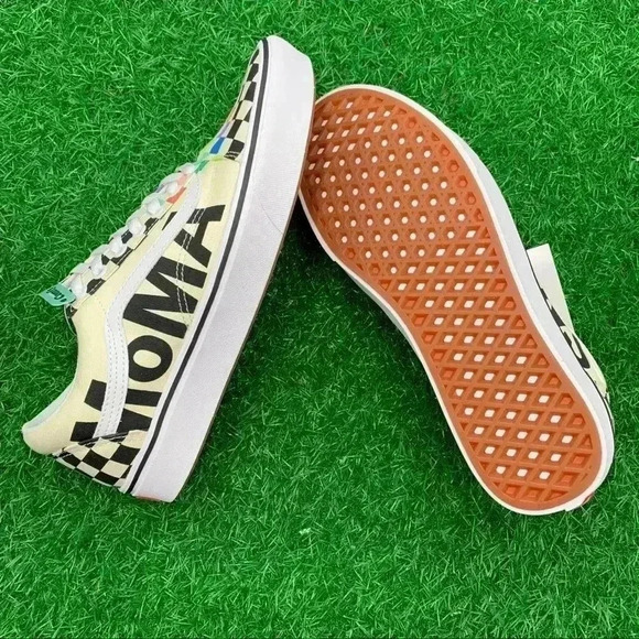 Vans Comfycush Old Skool Moma Brand Checkerboard - Picture 5 of 6